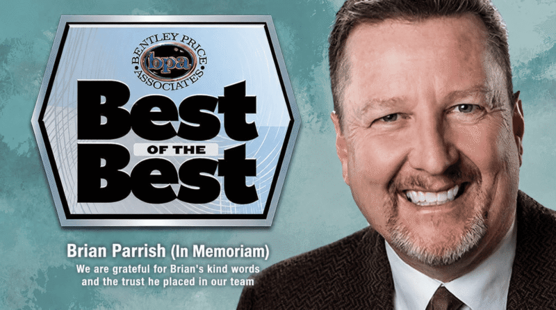 Brian D. Parrish Joins “Best of The Best”