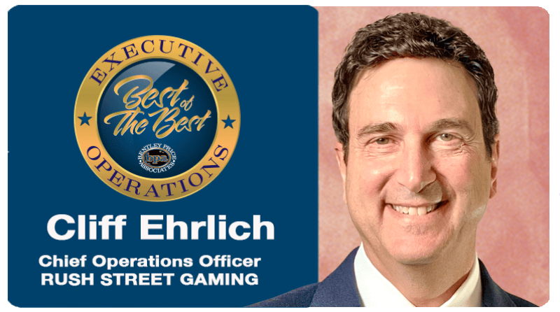 Rush Street Gaming’s Cliff Ehrlich Named “Best of The Best”