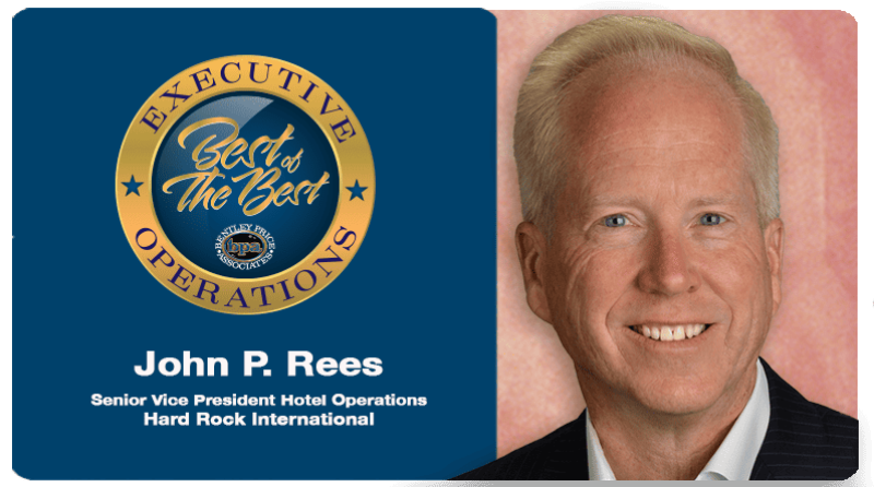 Hard Rock International’s John Rees Makes the List