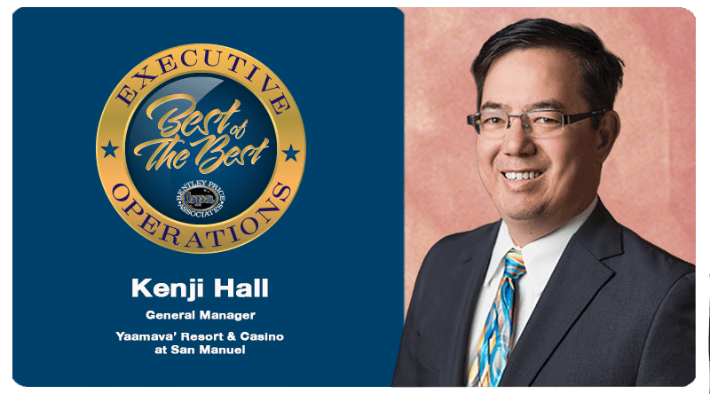 Yaamava’s Kenji Hall Named “Best of The Best”